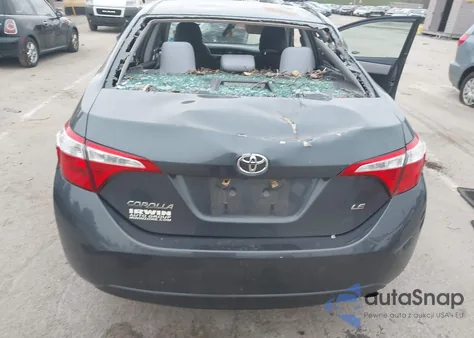 2016 Toyota Corolla Le z USA, uszkodzony, nr VIN 2T1BURHE2GC713466